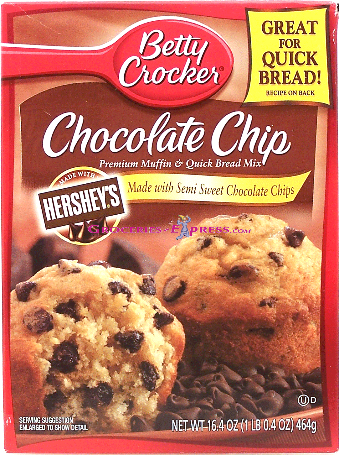 Betty Crocker&nbsp;&nbsp;chocolate chip premium muffin & quick bread mix Full-Size Picture